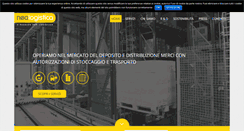 Desktop Screenshot of neologistica.it